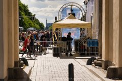 Siegess&auml;ule vom Brandenburger Tor aus gesehen